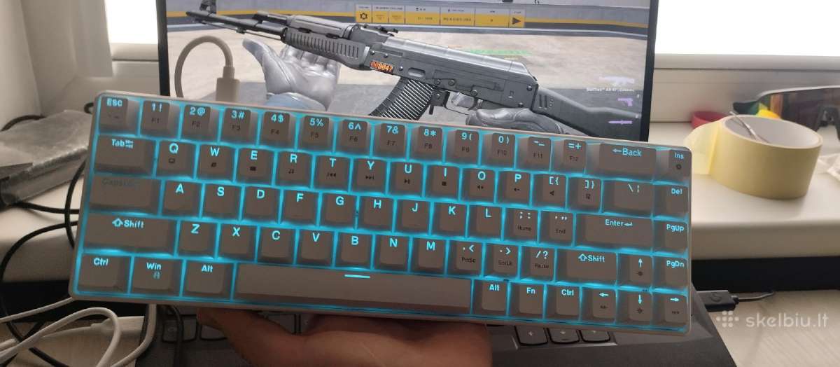 Mechaninė žaidimų klaviatūra