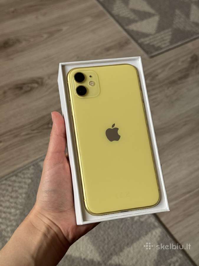 iPhone 11 256gb geltonas - nuotraukos Nr. 2