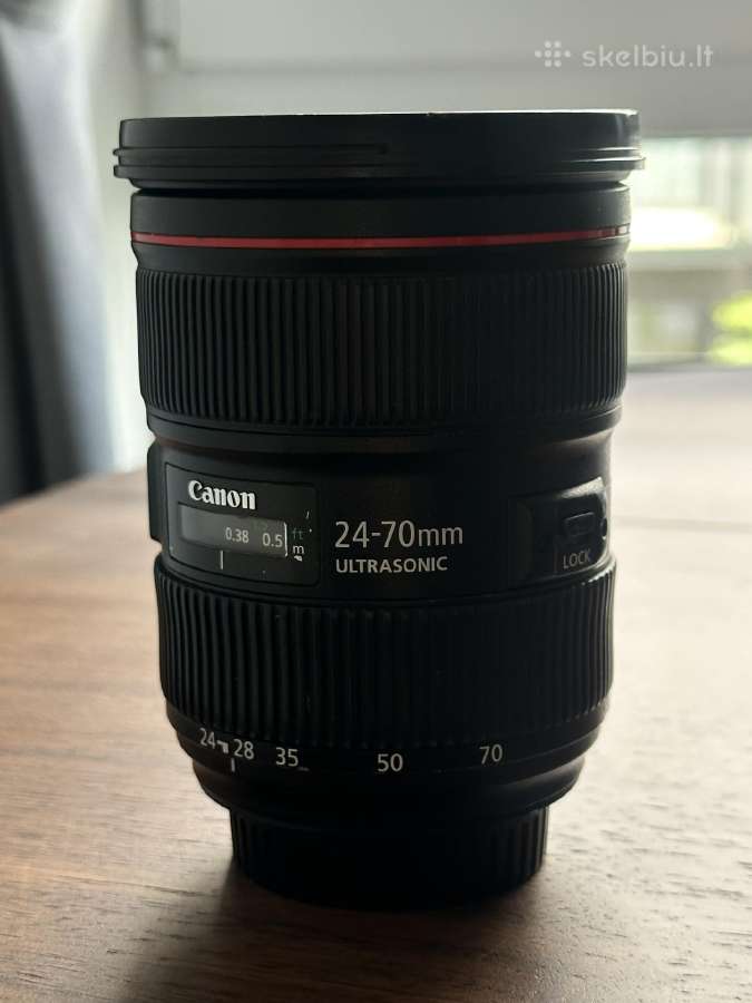 Objektyvas Canon Ef 24-70/2.8l II Usm