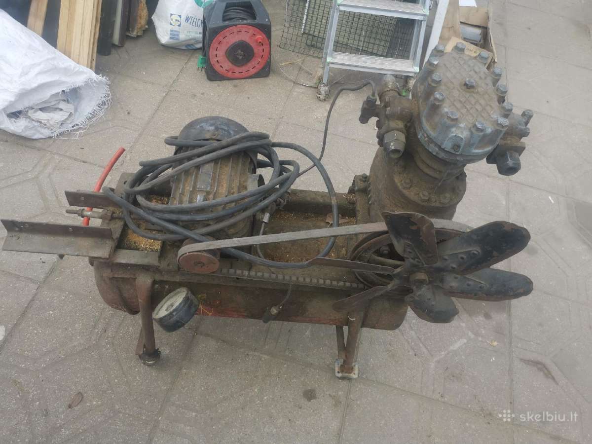 Savadarbis galingas kompresorius