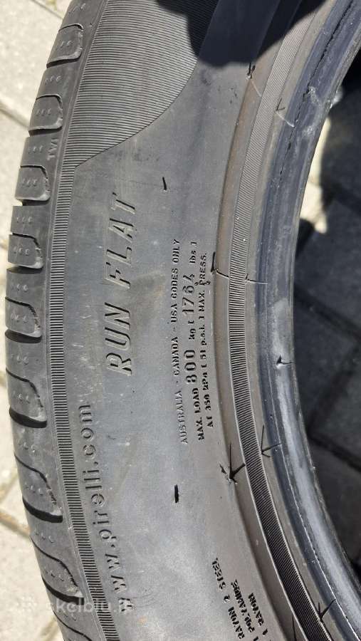 Padangos R18 245/50 Run flat