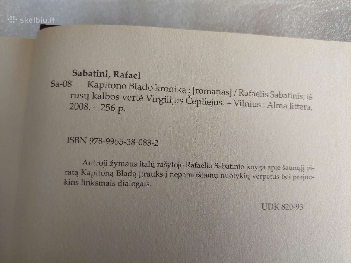 Kapitono Blado kronika - nuotraukos Nr. 3