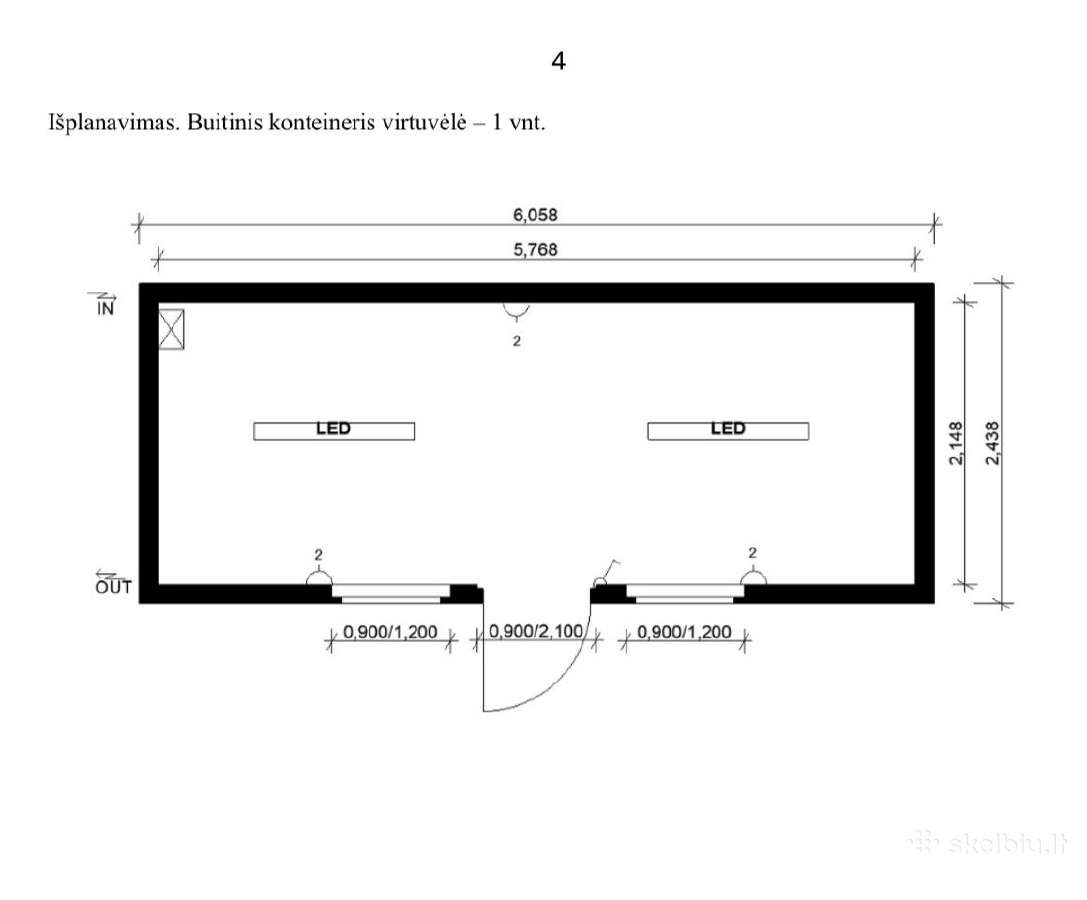 Apynauji konteineriai Vilniuje, Kaune 12m 40hc - nuotraukos Nr. 16
