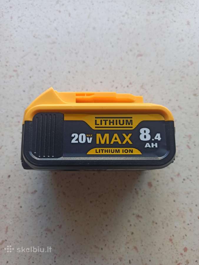 18v 54v 12000ah Dewalt akumuliatorius - nuotraukos Nr. 4