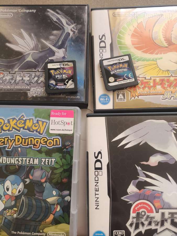 Nintendo DS pokemon zaidimai