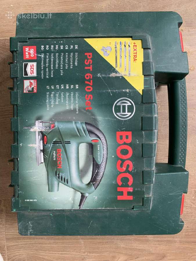 Siaurapjūklis Bosch Pst 670