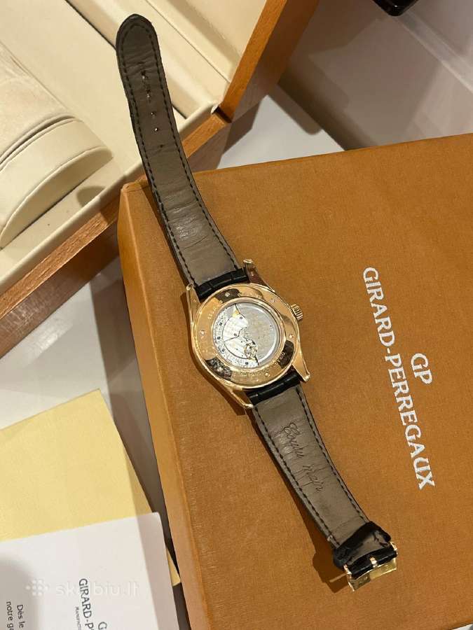 Girard Perregaux Moonphase18k Gold wristwatch - nuotraukos Nr. 6