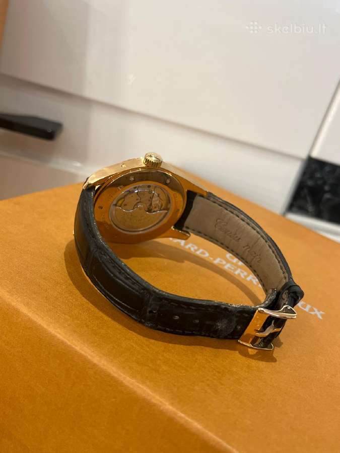 Girard Perregaux Moonphase18k Gold wristwatch - nuotraukos Nr. 7