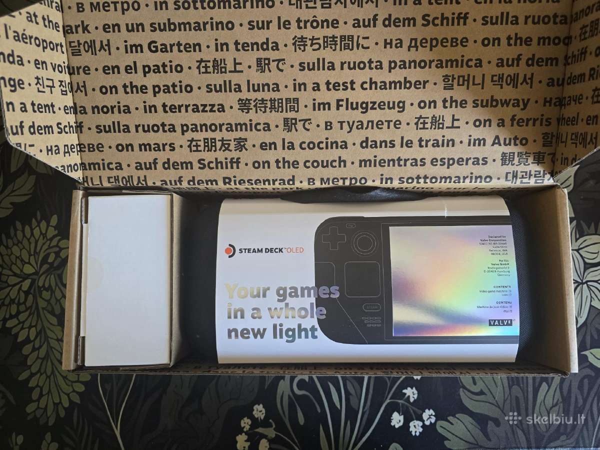 Steam deck 1tb Oled