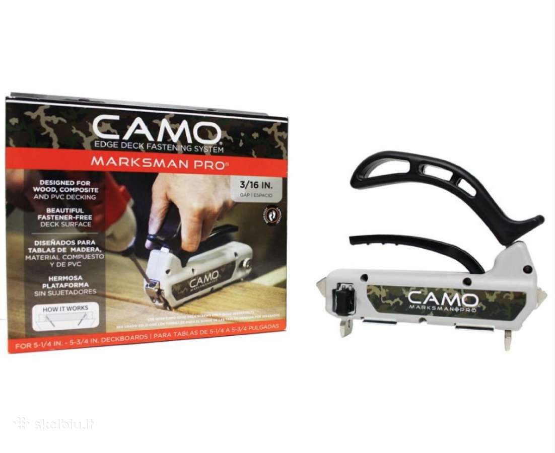 Camo įrankis terasoms Marksman Pro 130-142mm