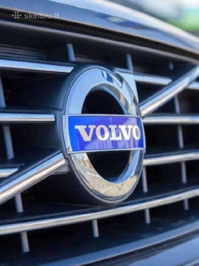 Volvo emblema priekinei grotelių daliai 11,5 x 3cm