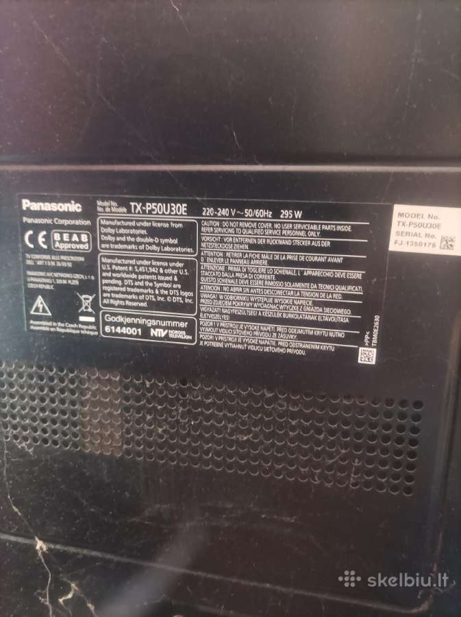 LCD Panasonic televizorių 127cm. - nuotraukos Nr. 6