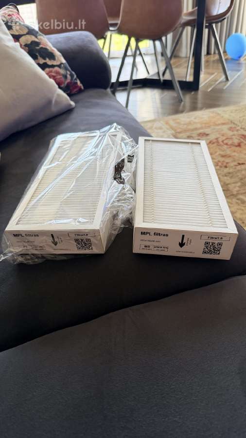 Nauji rekuper. filtrai Komfovent Domekt R200 R190v