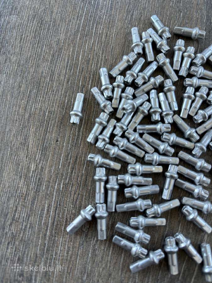 DT Swiss Nipple Alu 2 mm 15 mm silver - nuotraukos Nr. 2