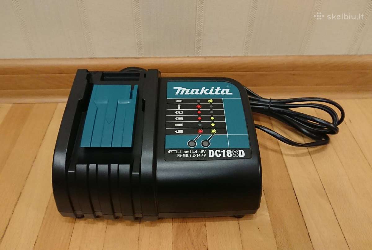 Makita, Milwaukee akumuliatoriai, krovikliai - nuotraukos Nr. 10