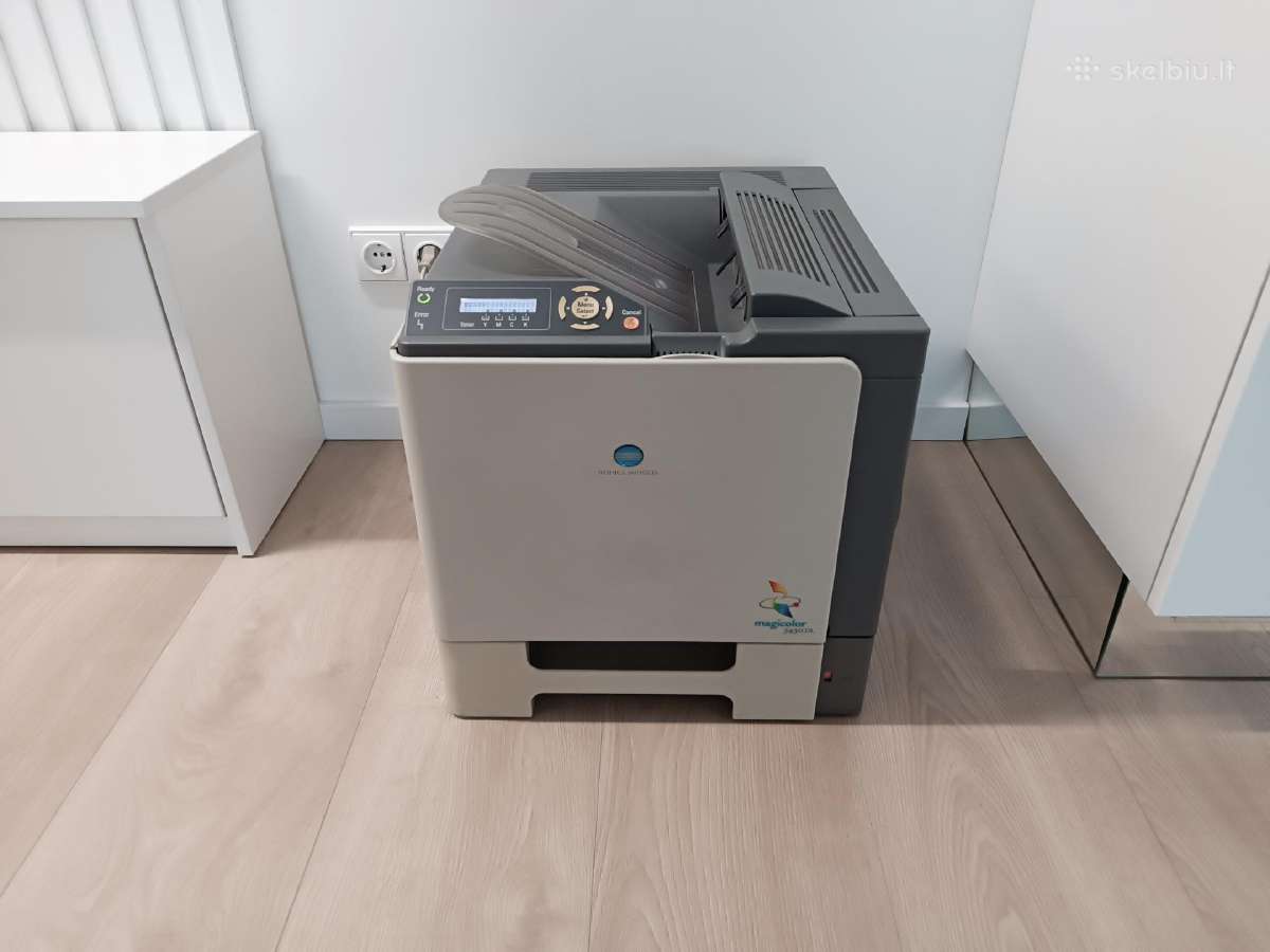 Spalvotas lazerinis spausdintuvas Konica Minolta