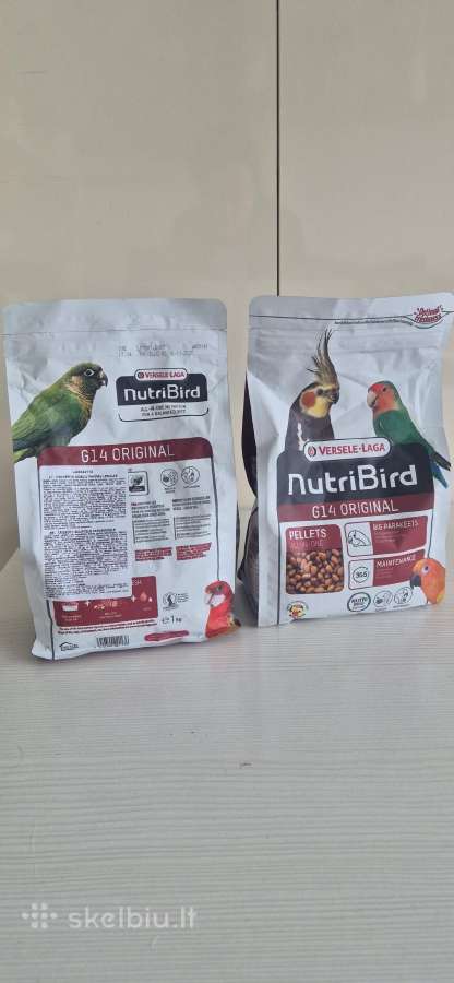 Papūgų granulės Nutribird G14