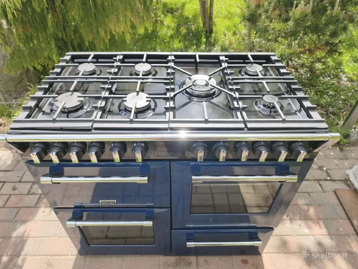 Virykle Stoves Richmond Deluxe 100df 100cm - nuotraukos Nr. 5