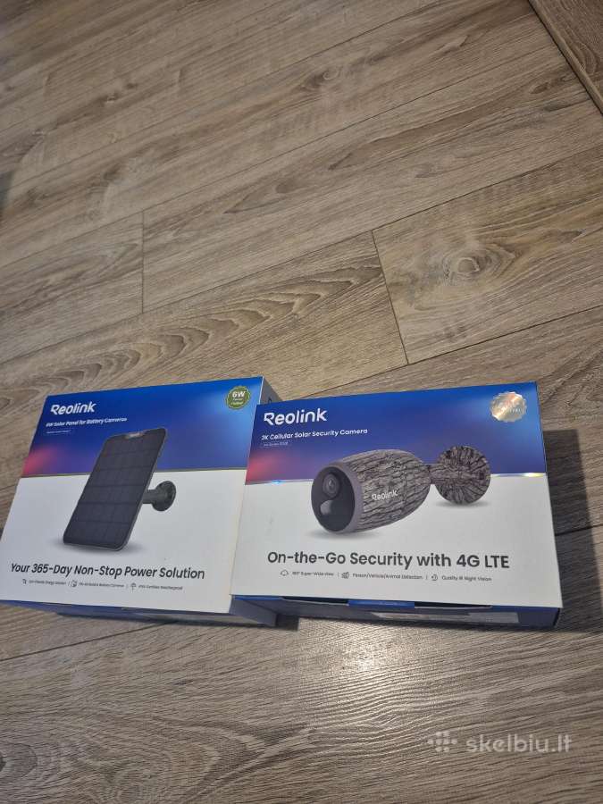 Reolink kamera su saulės panele