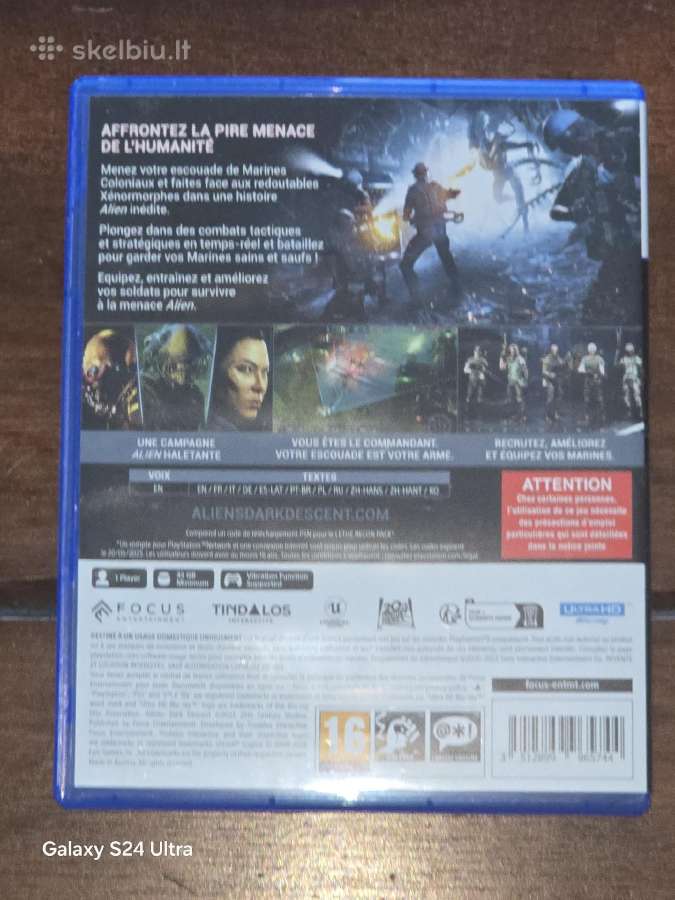 Aliens Dark Descent Playstation 5 - nuotraukos Nr. 2
