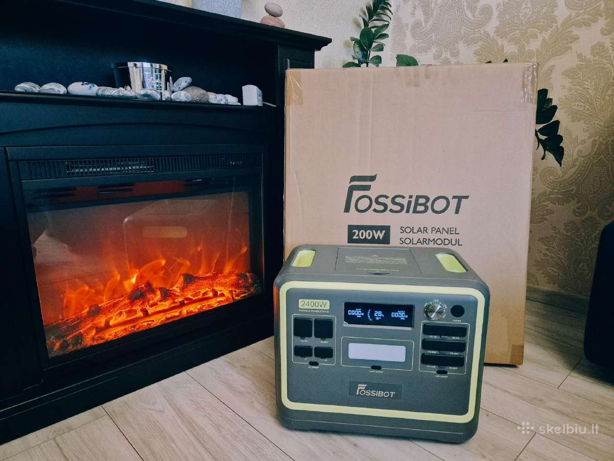 Nauja galinga nešiojama elektros stotelė 2400w