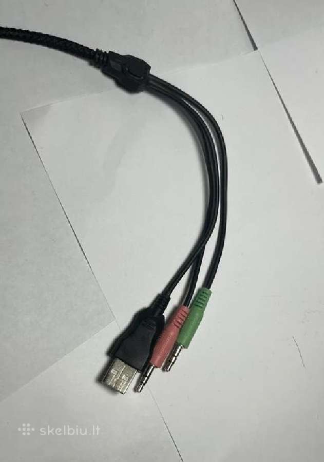 Rgb Žaidimų ausinės su mikrofonu "Goat" - nuotraukos Nr. 5