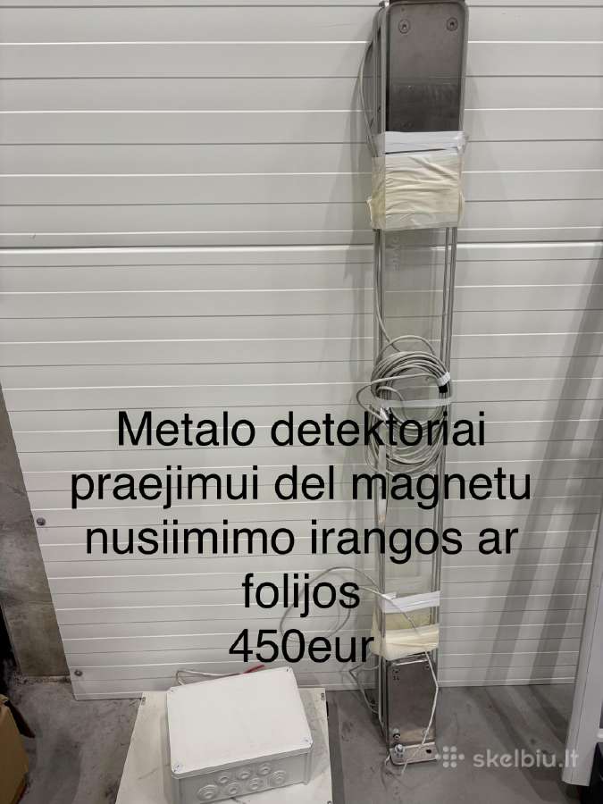 Kabykla, apsaugos varteliai, parduotuvės įranga - nuotraukos Nr. 7