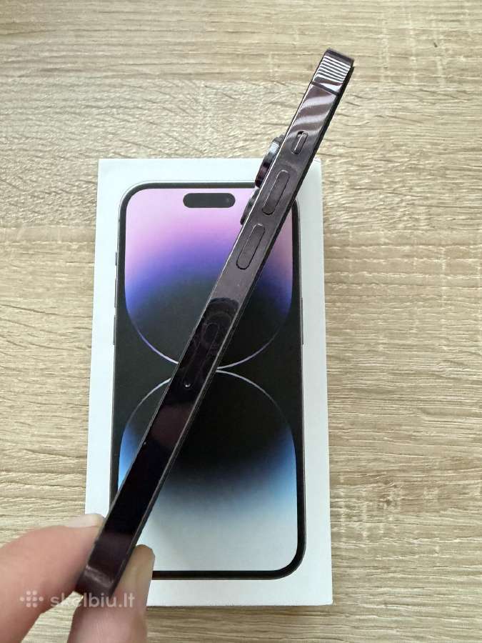 iPhone 14 pro 128 GB baterija 82% - nuotraukos Nr. 4