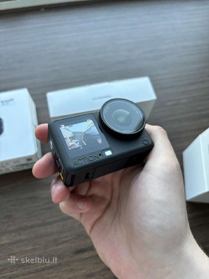 Dji Osmo Action 6 Adventure Combo + Priedai