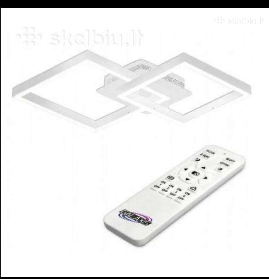 LED lubinis šviestuvas 70w 54x54x13cm - White