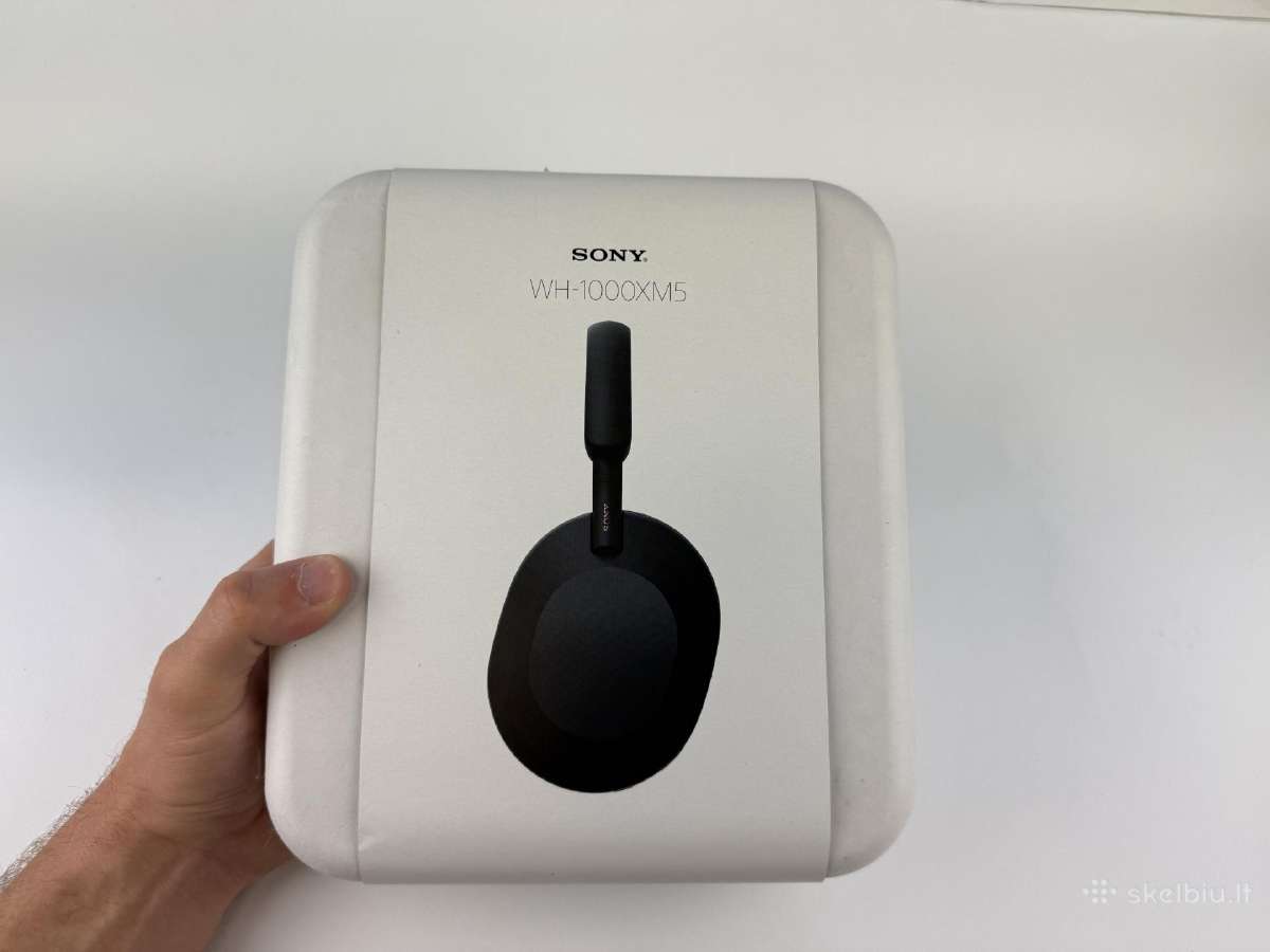 Naujos Sony Wh-1000xm5 Ausinės