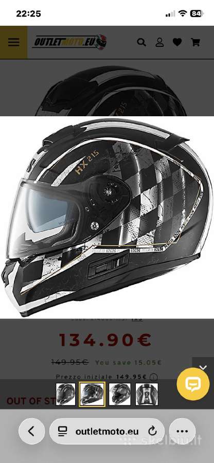 Šalmas ixs hx215