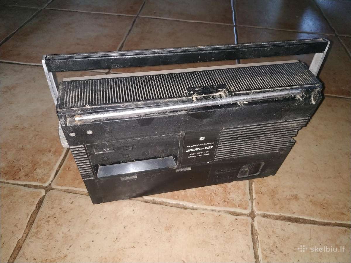 Radija radioimtuvas okean- 222 sovietinis - nuotraukos Nr. 2