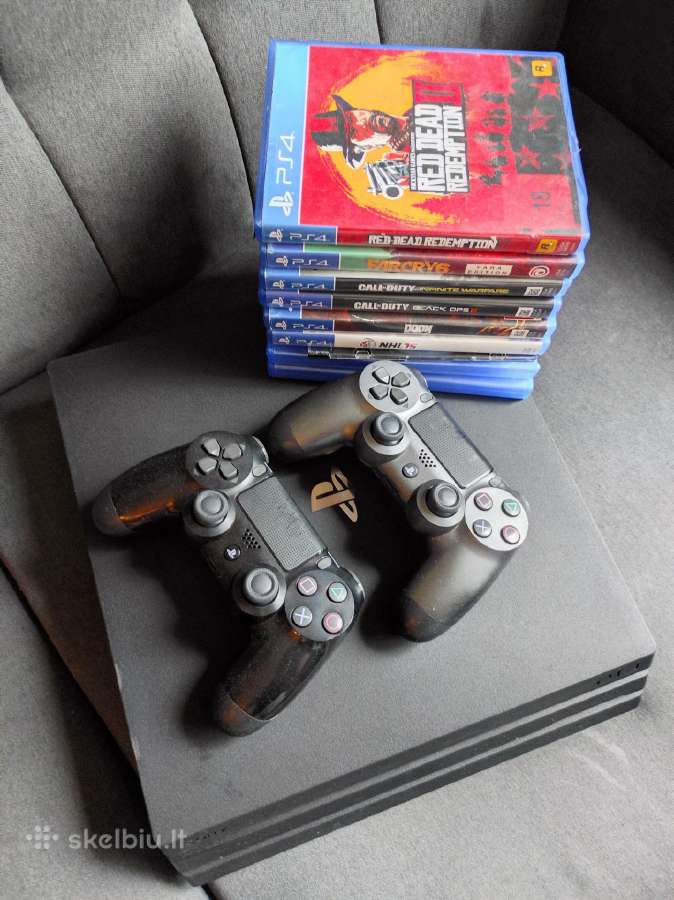 Ps4 Pro 1tb + 9 games