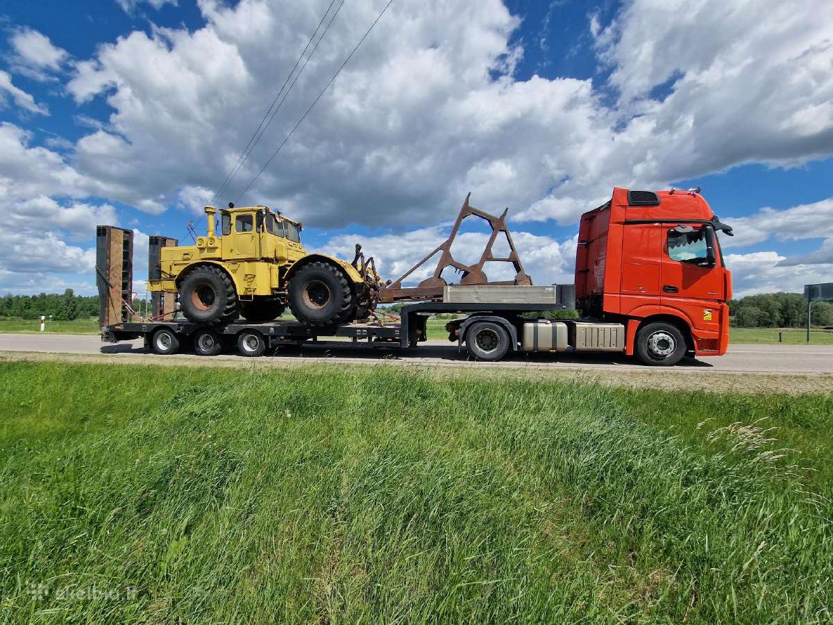 Negabaritinių krovinių transportavimas, tralas - nuotraukos Nr. 16