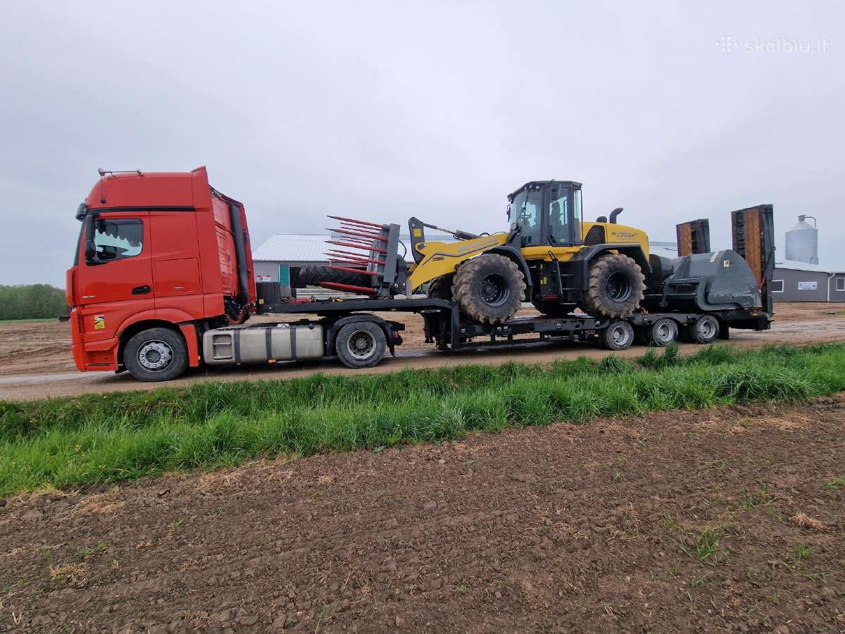 Negabaritinių krovinių transportavimas, tralas - nuotraukos Nr. 18
