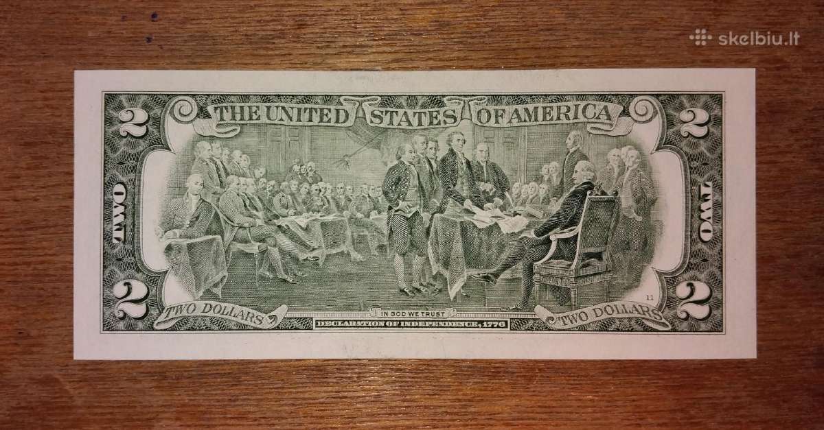 JAV 2 $ banknotas - nuotraukos Nr. 2