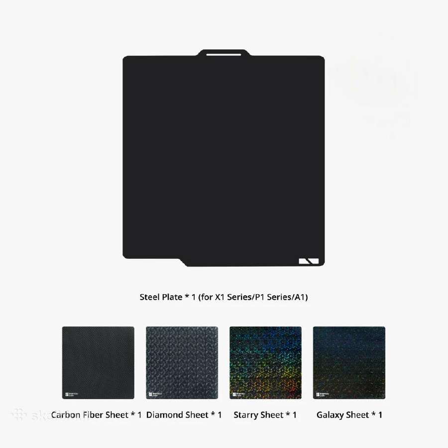 Bambu Lab 3D Effect Sheets Combo with Plate