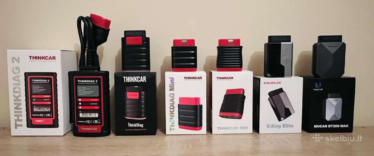 Thinkdiag/mucar universali automobilių diagnostika