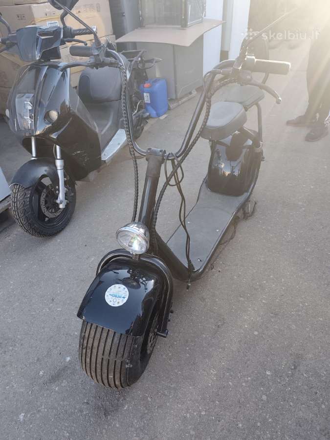 Parduodu elektrinį motorolerį. - nuotraukos Nr. 9