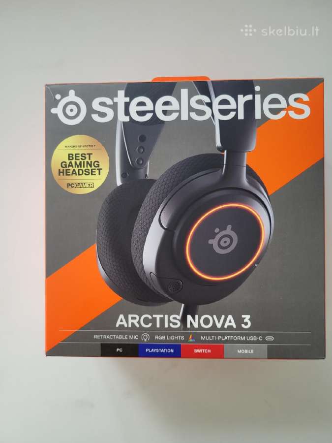 Steelseries arctis nova 3