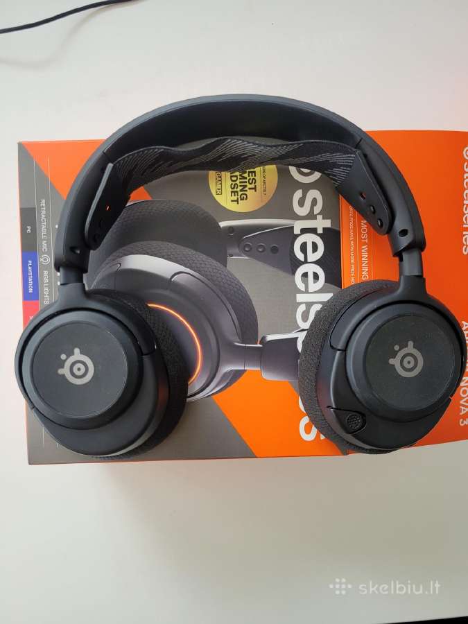 Steelseries arctis nova 3 - nuotraukos Nr. 3
