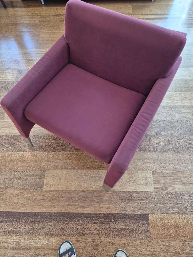 Sofa ir du foteliukai