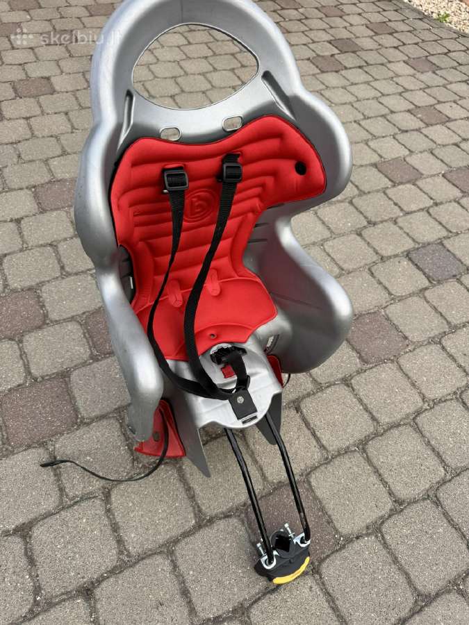 Dviračio kėdutė vaikui iki 22 kg