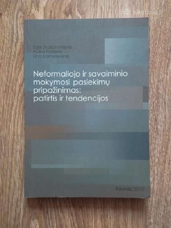 Neformaliojo ir savaiminio mokymosi knyga
