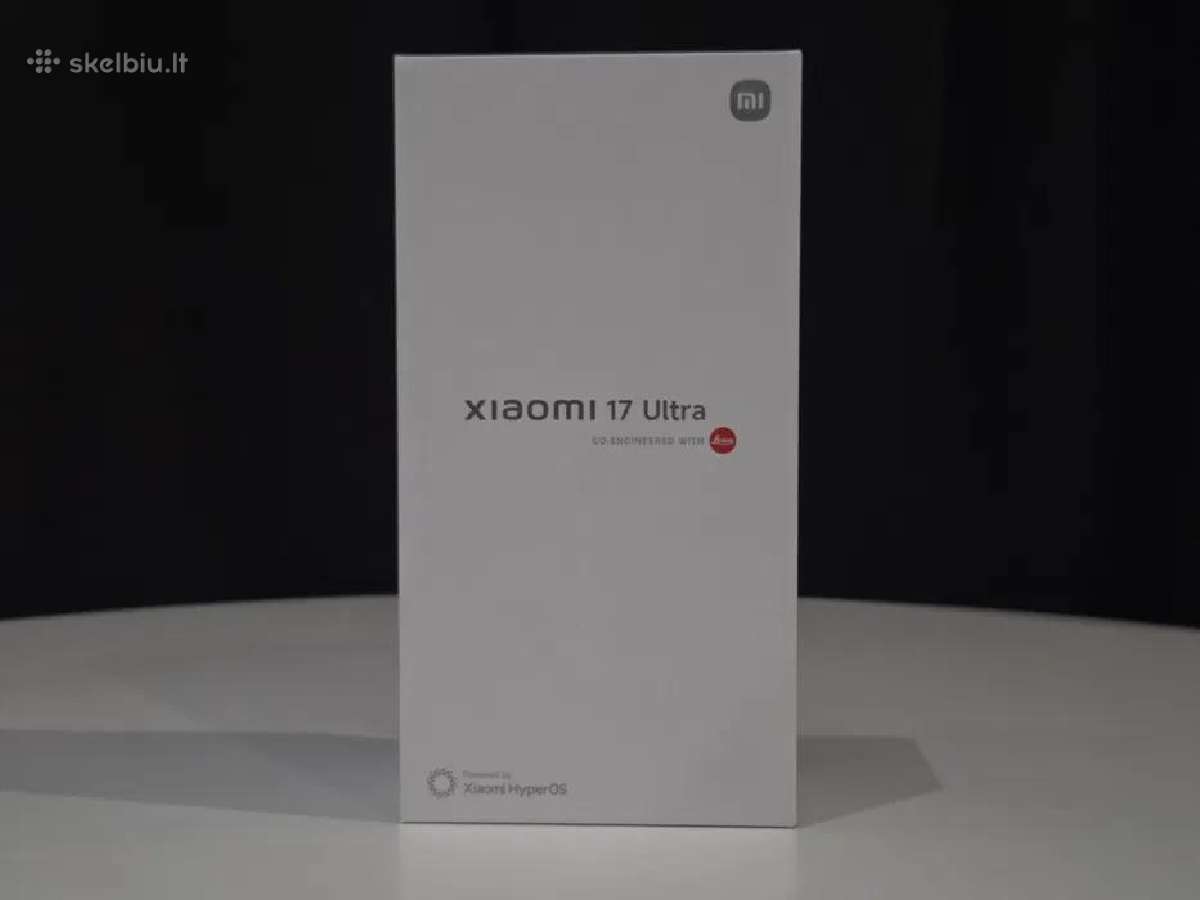 Parduodamas naujas Xiaomi 17 Ultra 16gb/512gb