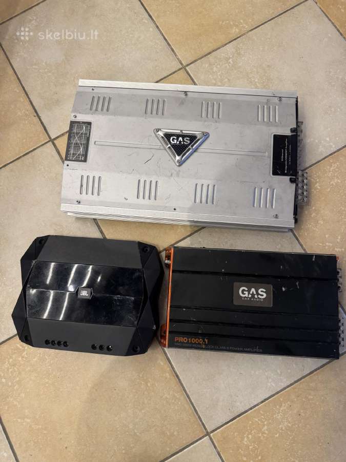 Automobiliai stiprintuvai