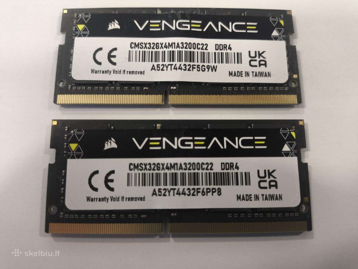 Corsair Ddr4 2*32gb 3200mhz ( 64gb viso ) RAM