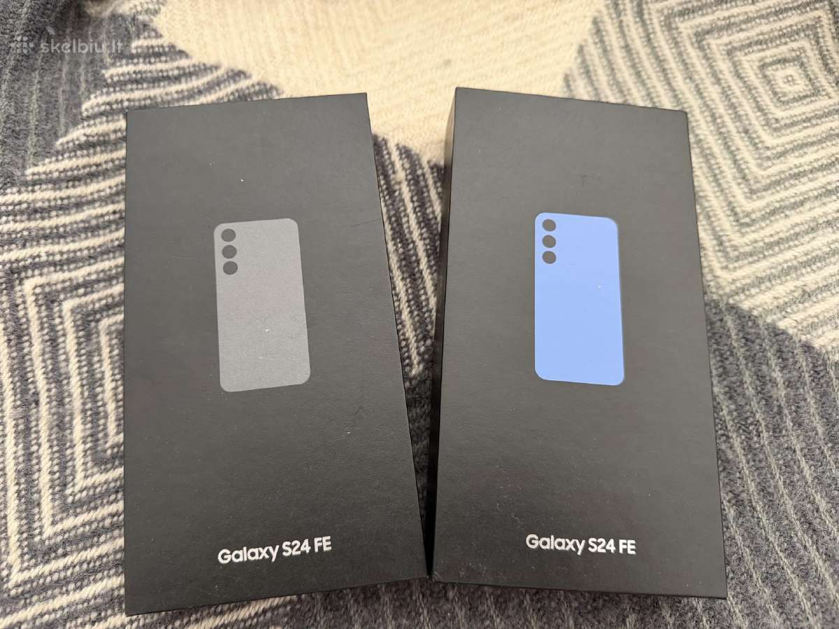 Parduodami naudoti Samsung Galaxy S24 Fe 128 GB
