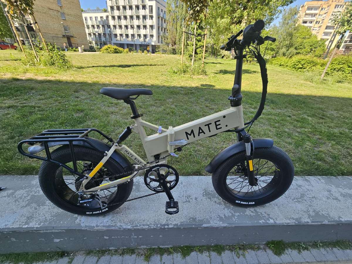 Elektrinis dviratis Mate X